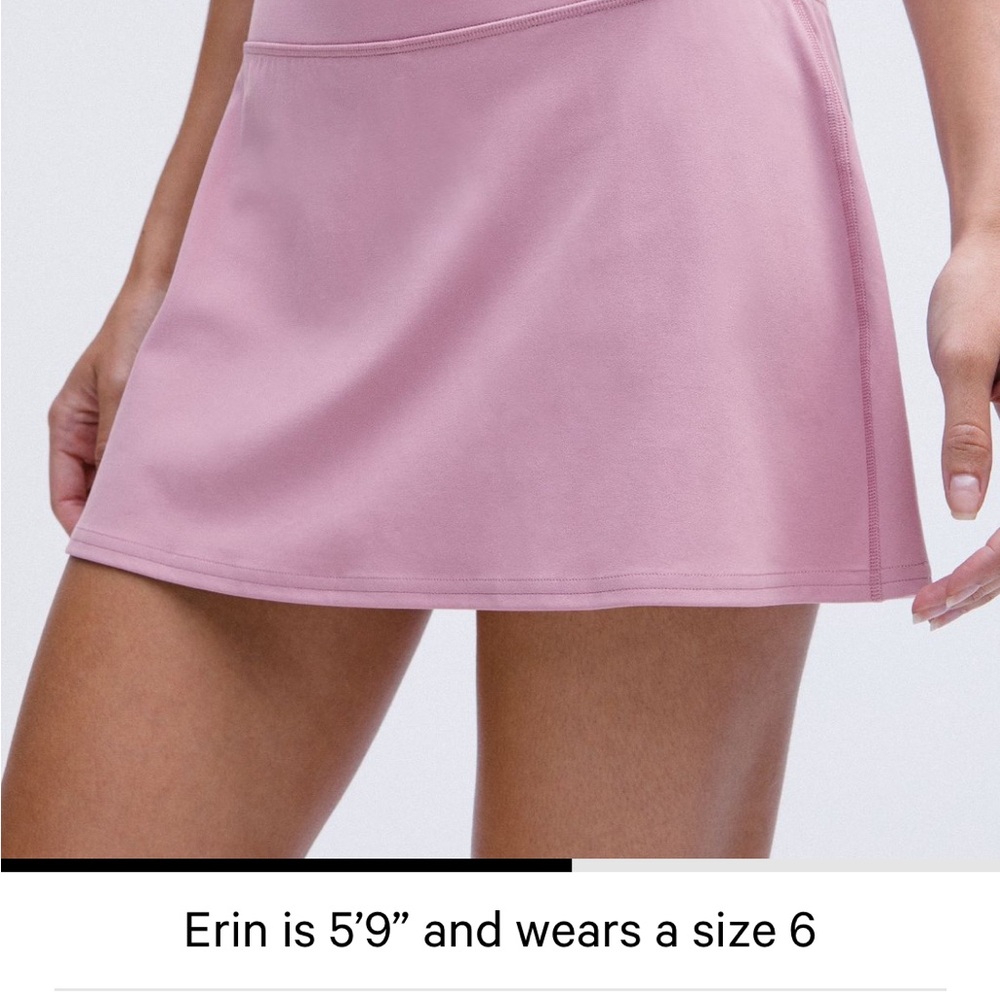 NWT Lululemon Align High-Rise Skirt.  Rose Blush.  size 6